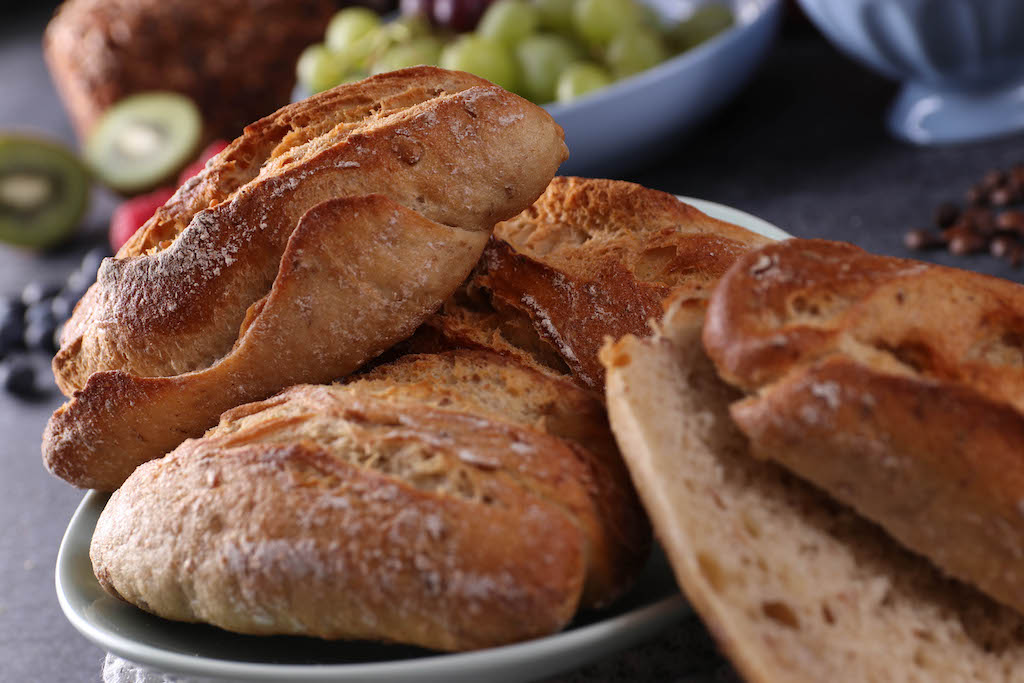 4 Dinkel-Brötchen zum Aufbacken